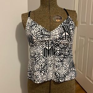 Arizona size M halter swim top.